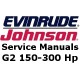 Service Manuals for Evinrude E-TEC G2 outboards 150-300 Hp