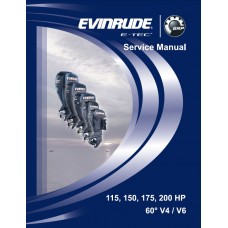Service Manual 2008 Evinrude E-tec 115-150-175-200 Hp 60° V4/V6